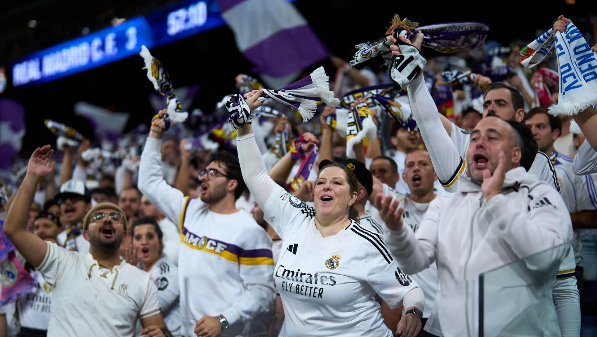 Real Madrid supporters